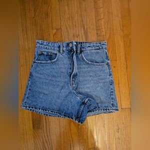 Zara Classic Blue Denim Women's Shorts